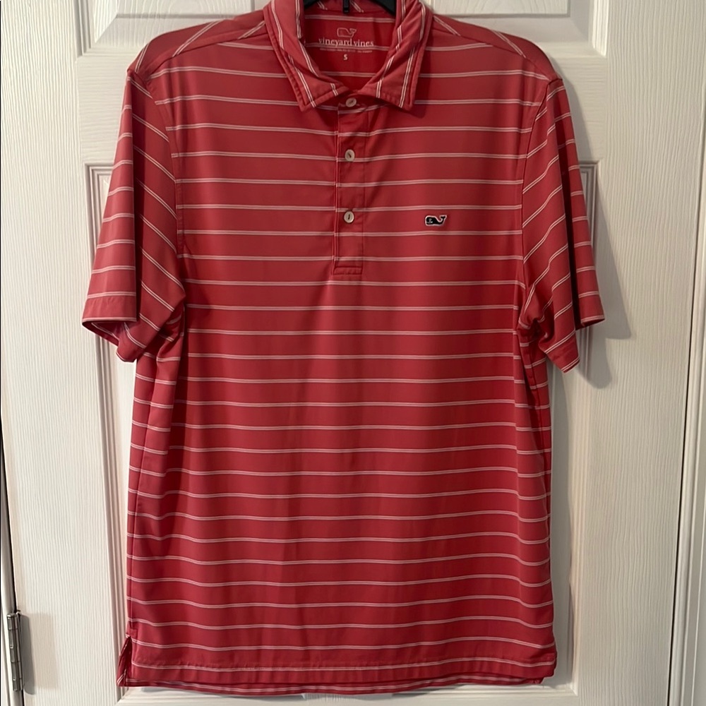 Vineyard Vines Men's Striped Polo Shirt
